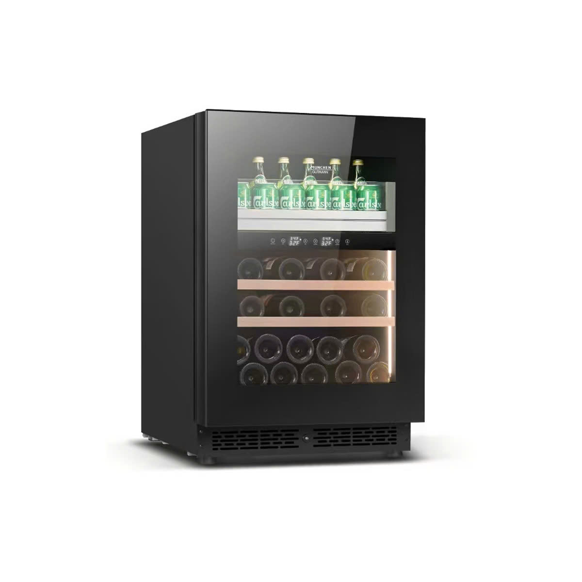 Tủ rượu vang kết hợp MW595DG (nhiệt độ từ 1℃ -~20 chai vang & 20 lon bia 500ml)